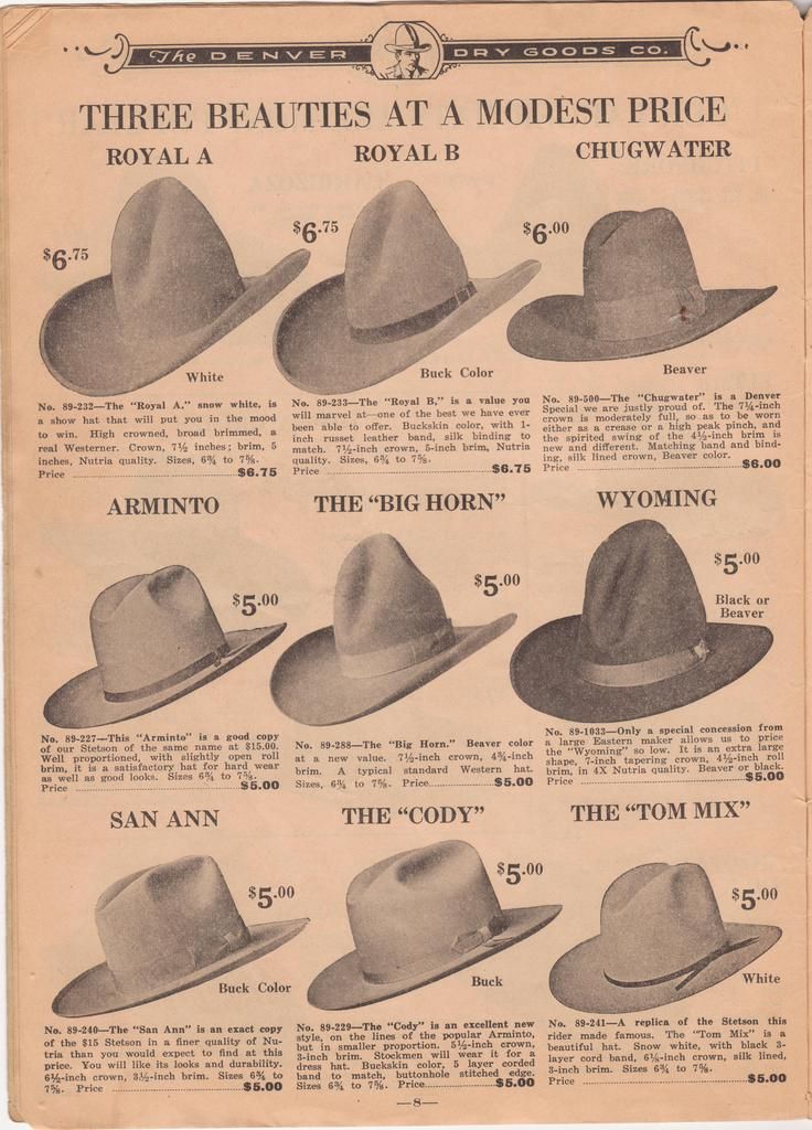 Western Ranch Outfitters / Stockmens Catalogs Page 7 The Fedora Lounge